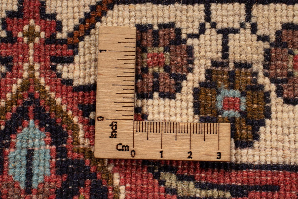 Tapis persan - Bidjar - 350 x 247 cm - rouge foncé