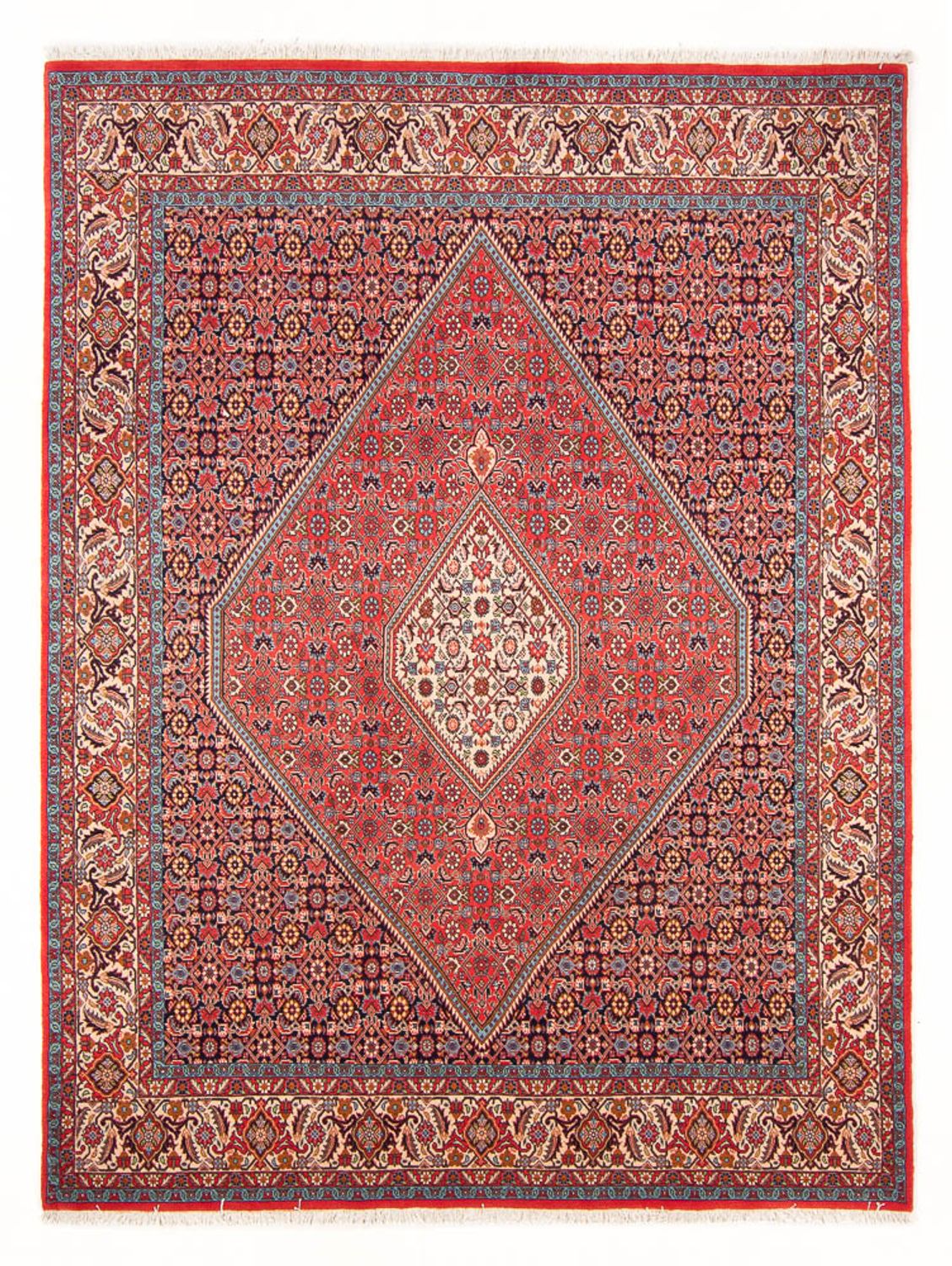 Tapis persan - Bidjar - 267 x 200 cm - rouge