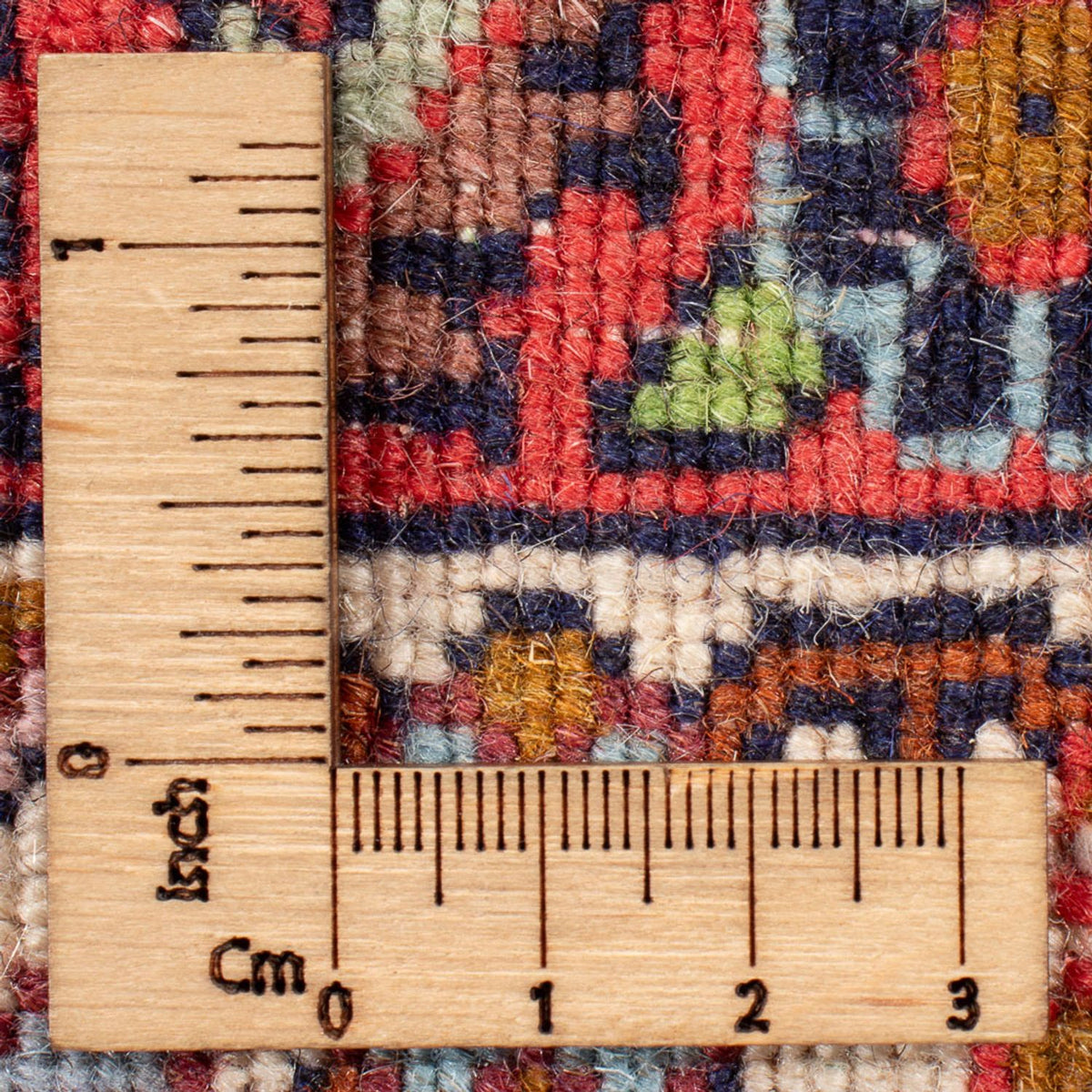 Tapis persan - Bidjar - 267 x 200 cm - rouge