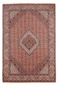 Tapis persan - Bidjar - 291 x 202 cm - rouge