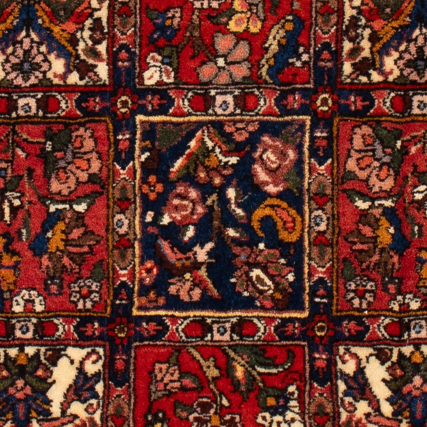 Tapis persan - Nomadic - 100 x 62 cm - multicolore