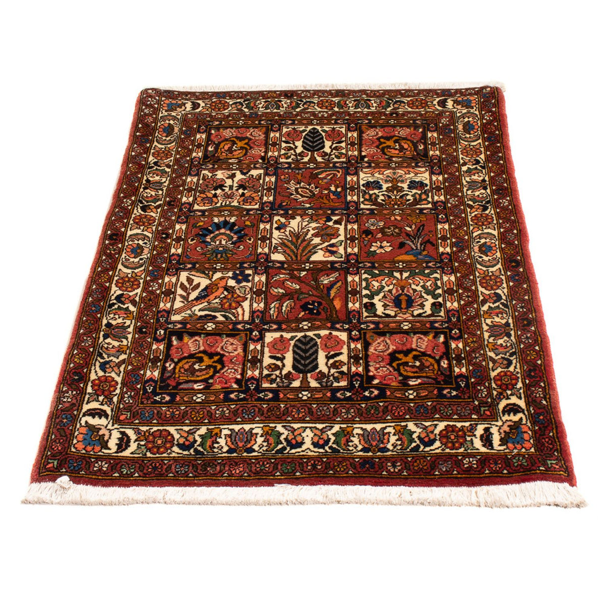 Tapis persan - Nomadic - 102 x 64 cm - multicolore