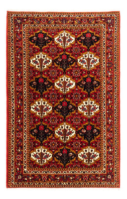Tapis persan - Nomadic - 159 x 110 cm - rouge bordeaux