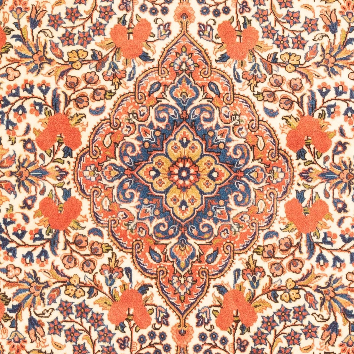 Tapis persan - Nomadic - 157 x 104 cm - crème