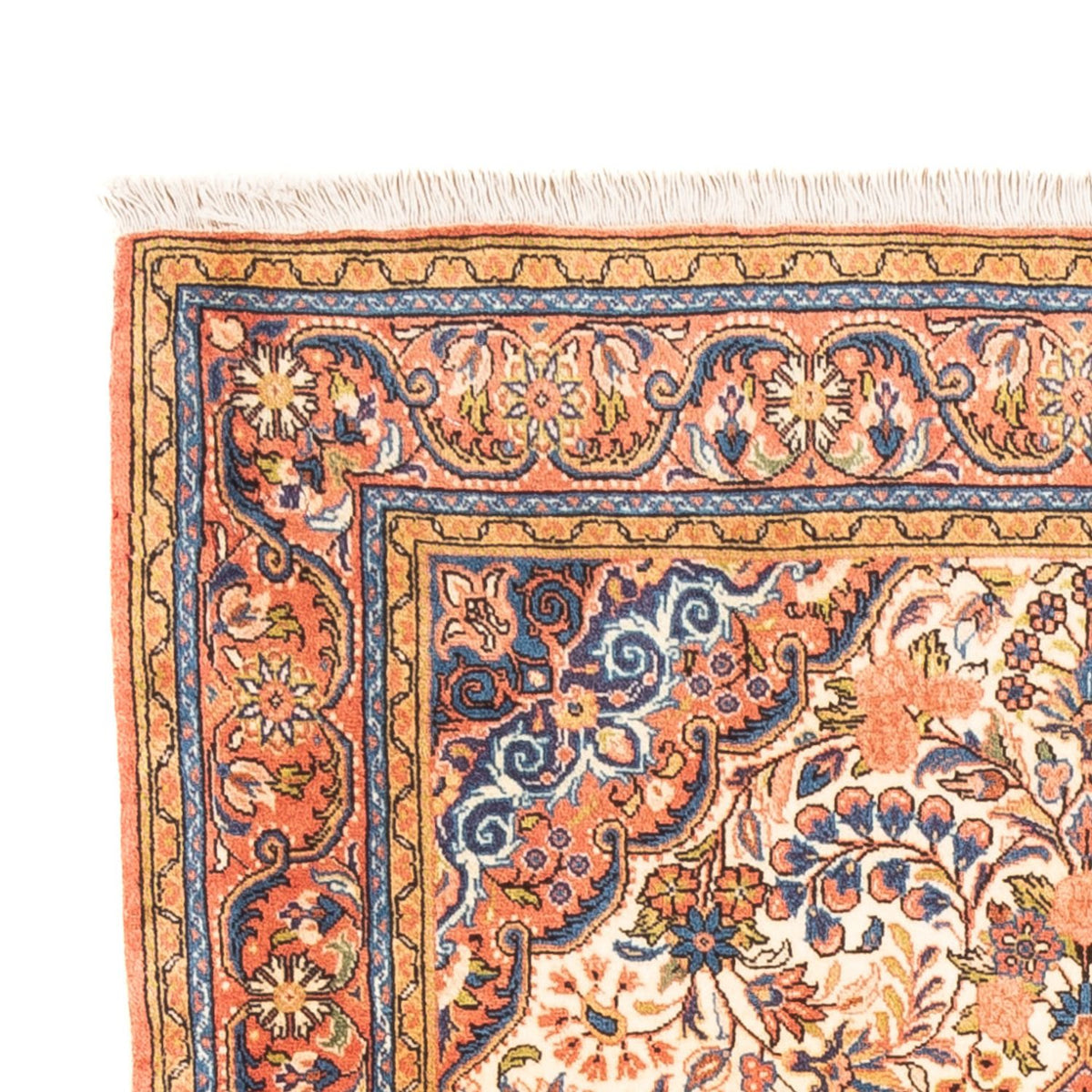 Tapis persan - Nomadic - 157 x 104 cm - crème