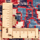 Tapis persan - Nomadic - 103 x 66 cm - bleu