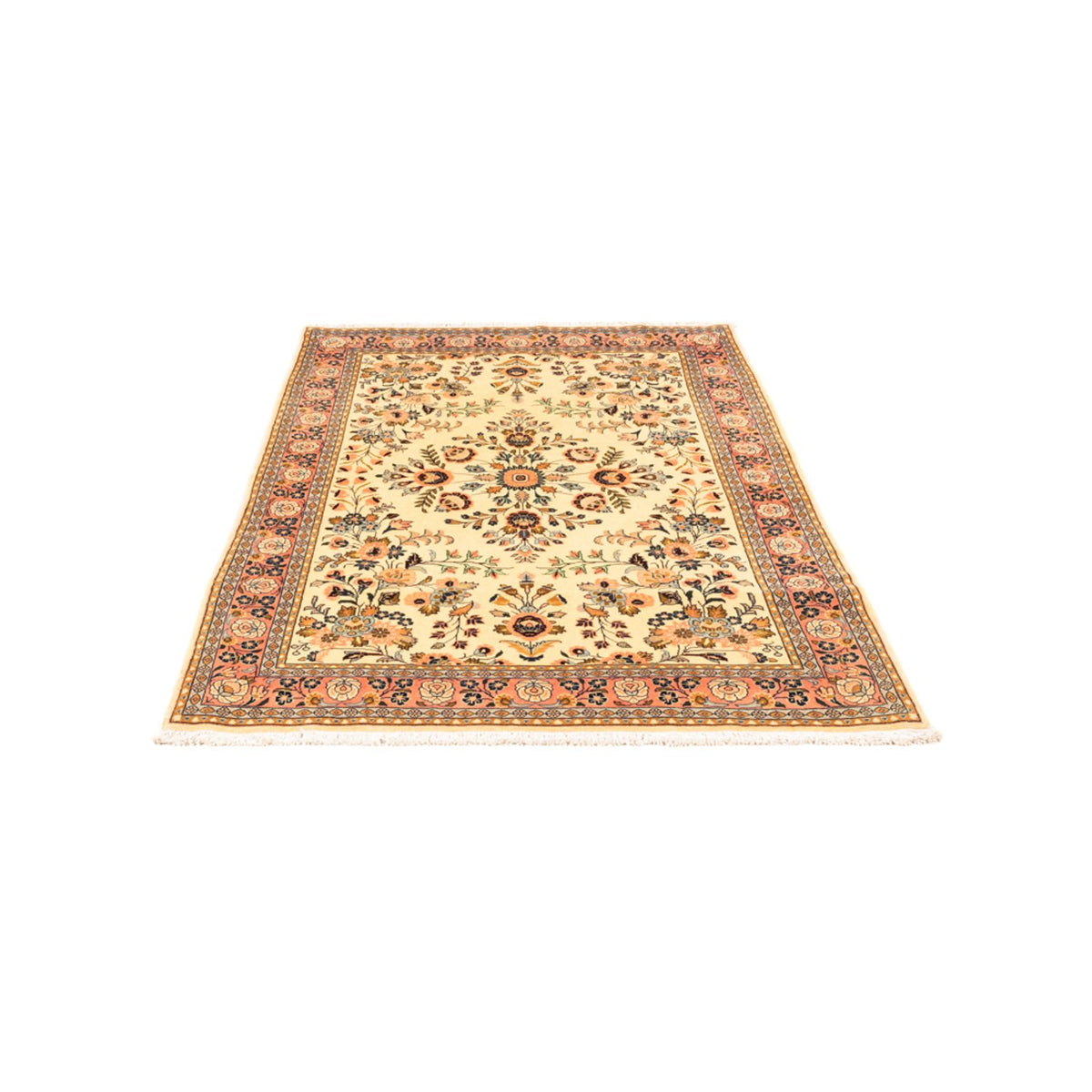 Tapis persan - Keshan - 165 x 108 cm - caramel