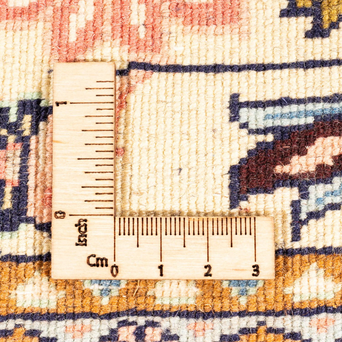 Tapis persan - Keshan - 165 x 108 cm - caramel