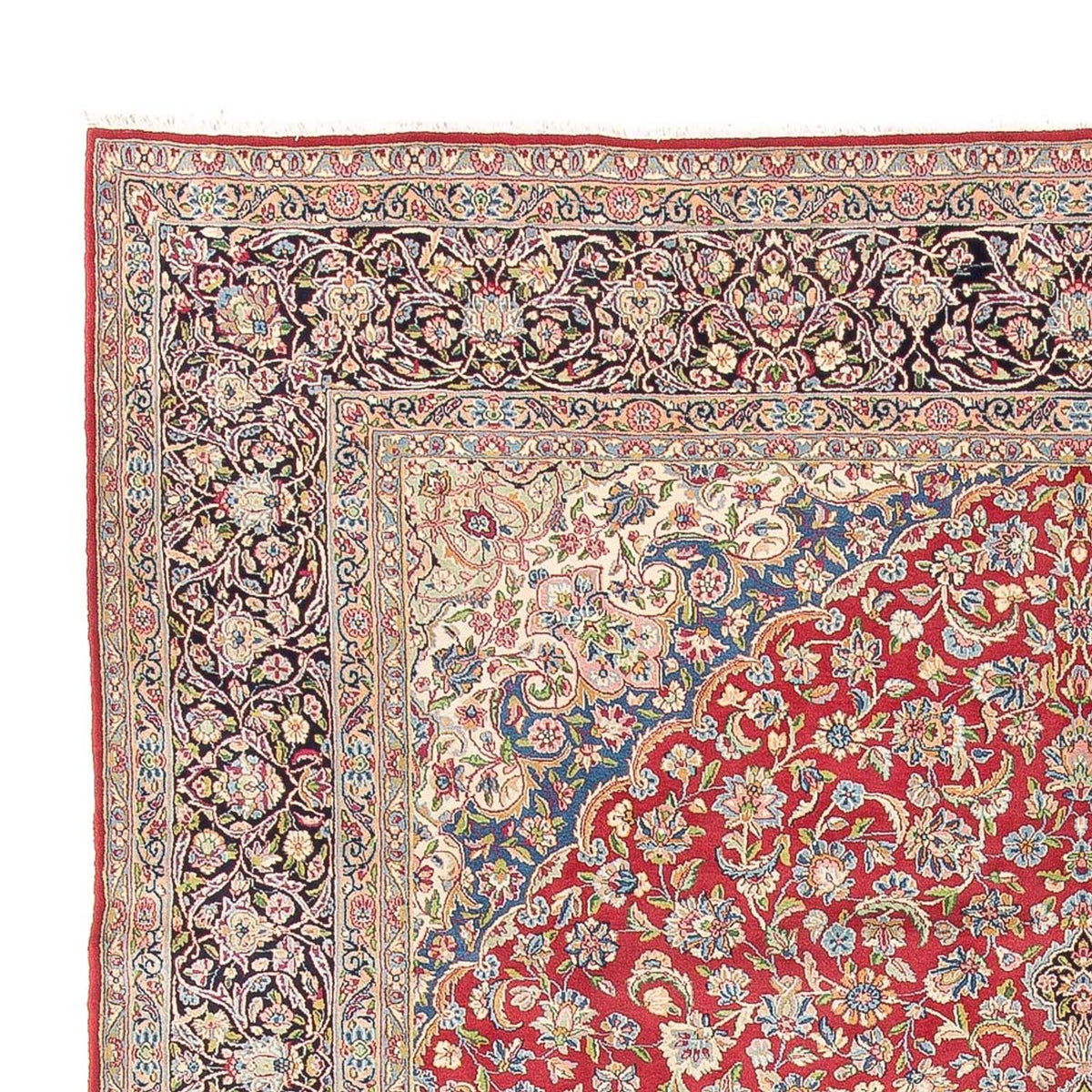 Tapis persan - Keshan - 359 x 280 cm - rouge