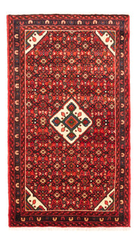 Tapis persan - Nomadic - 158 x 100 cm - rouge foncé