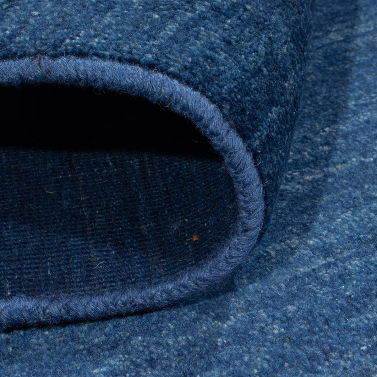 Tapis Gabbeh - Persan - 162 x 100 cm - bleu foncé