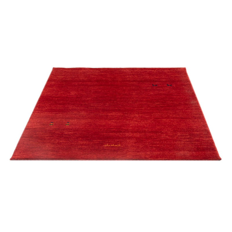 Tapis Gabbeh - Persan - 152 x 112 cm - rouge