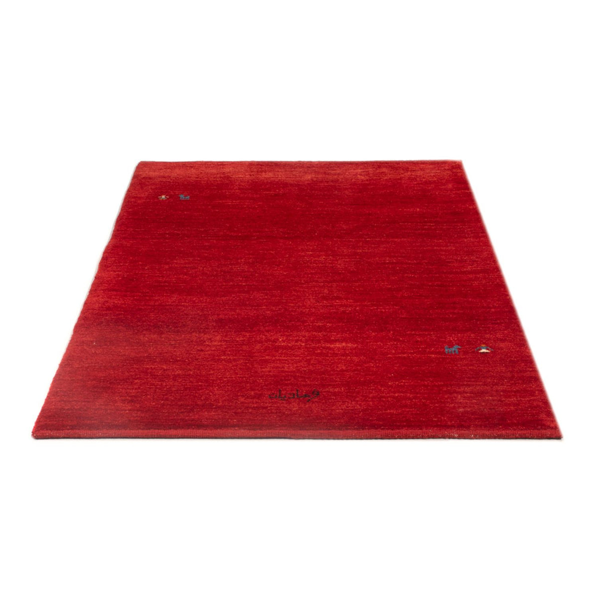 Tapis Gabbeh - Persan - 150 x 100 cm - rouge