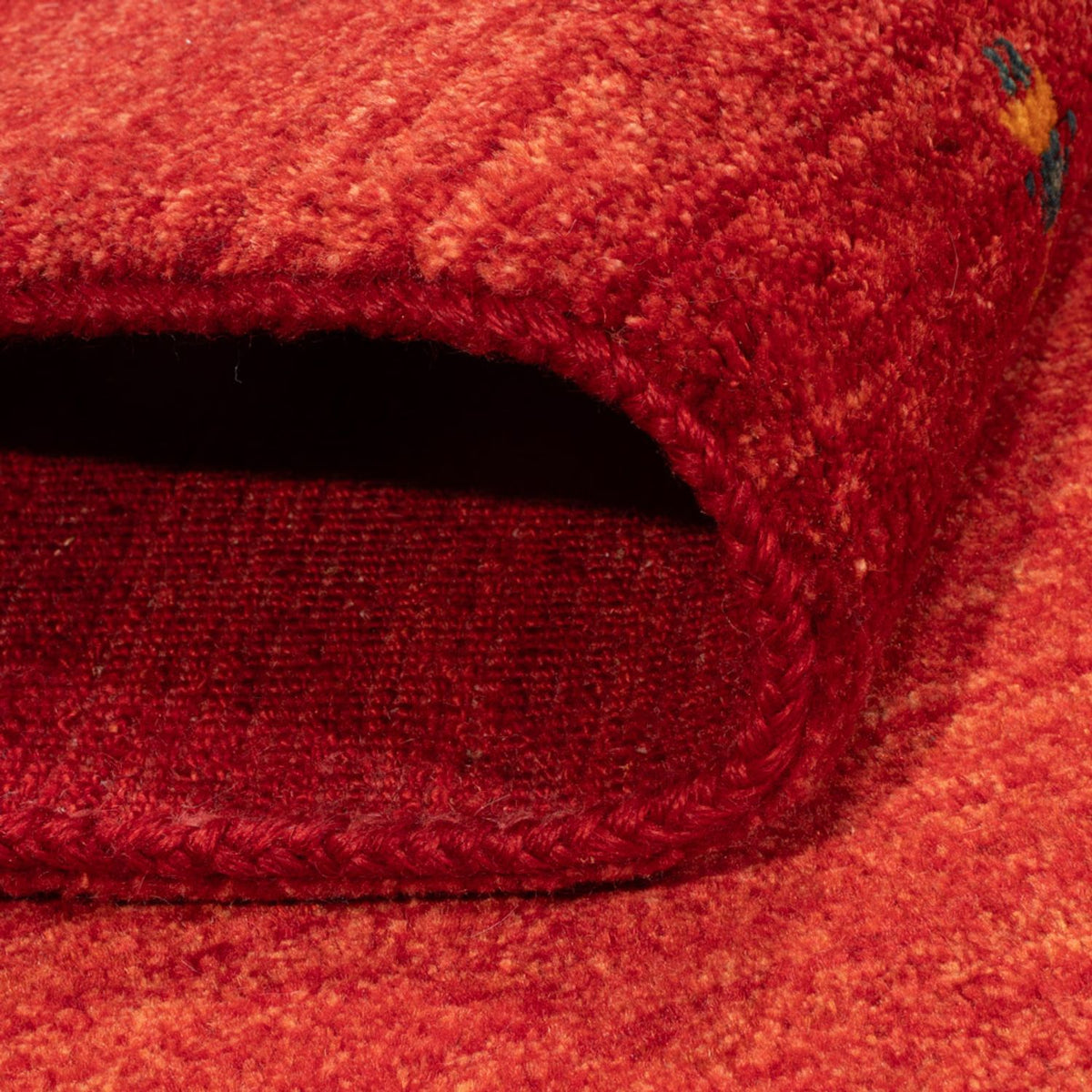 Tapis Gabbeh - Persan - 150 x 103 cm - rouge