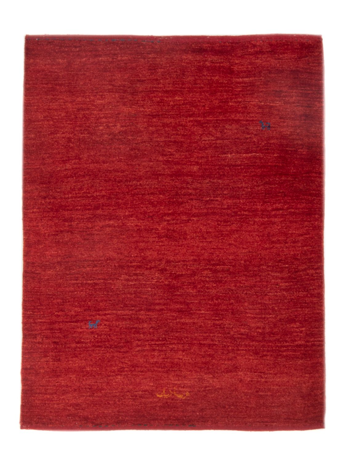 Tapis Gabbeh - Persan - 143 x 101 cm - rouge