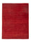 Tapis Gabbeh - Persan - 143 x 101 cm - rouge