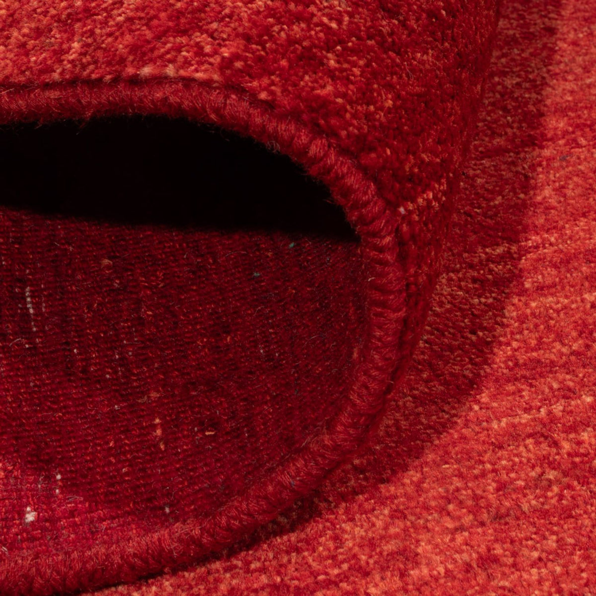 Tapis Gabbeh - Persan - 143 x 101 cm - rouge