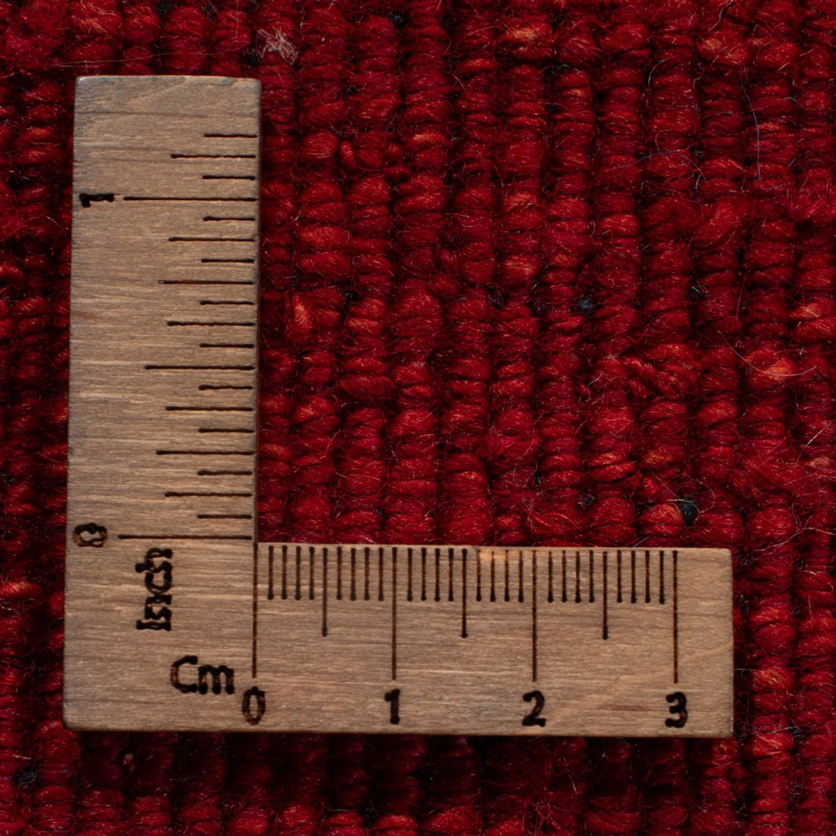 Tapis Gabbeh - Persan - 143 x 101 cm - rouge