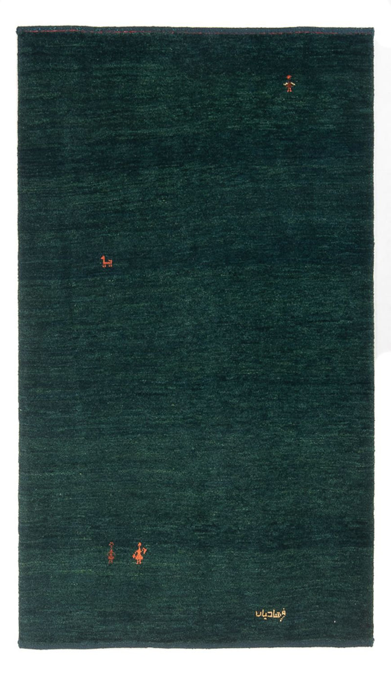 Tapis Gabbeh - Persan - 178 x 115 cm - vert foncé