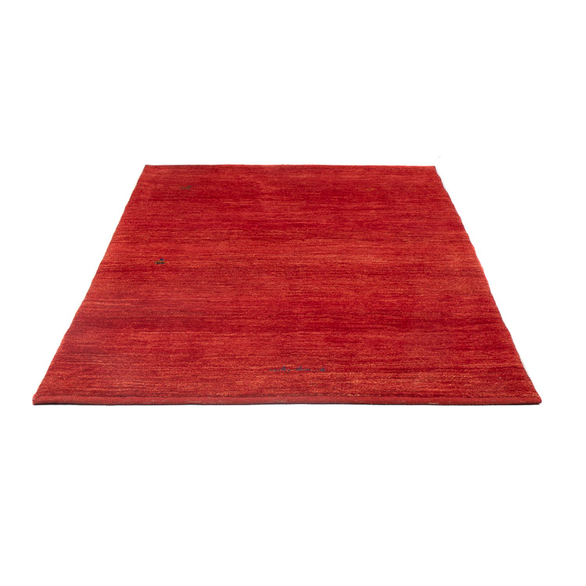 Tapis Gabbeh - Persan - 186 x 122 cm - rouge