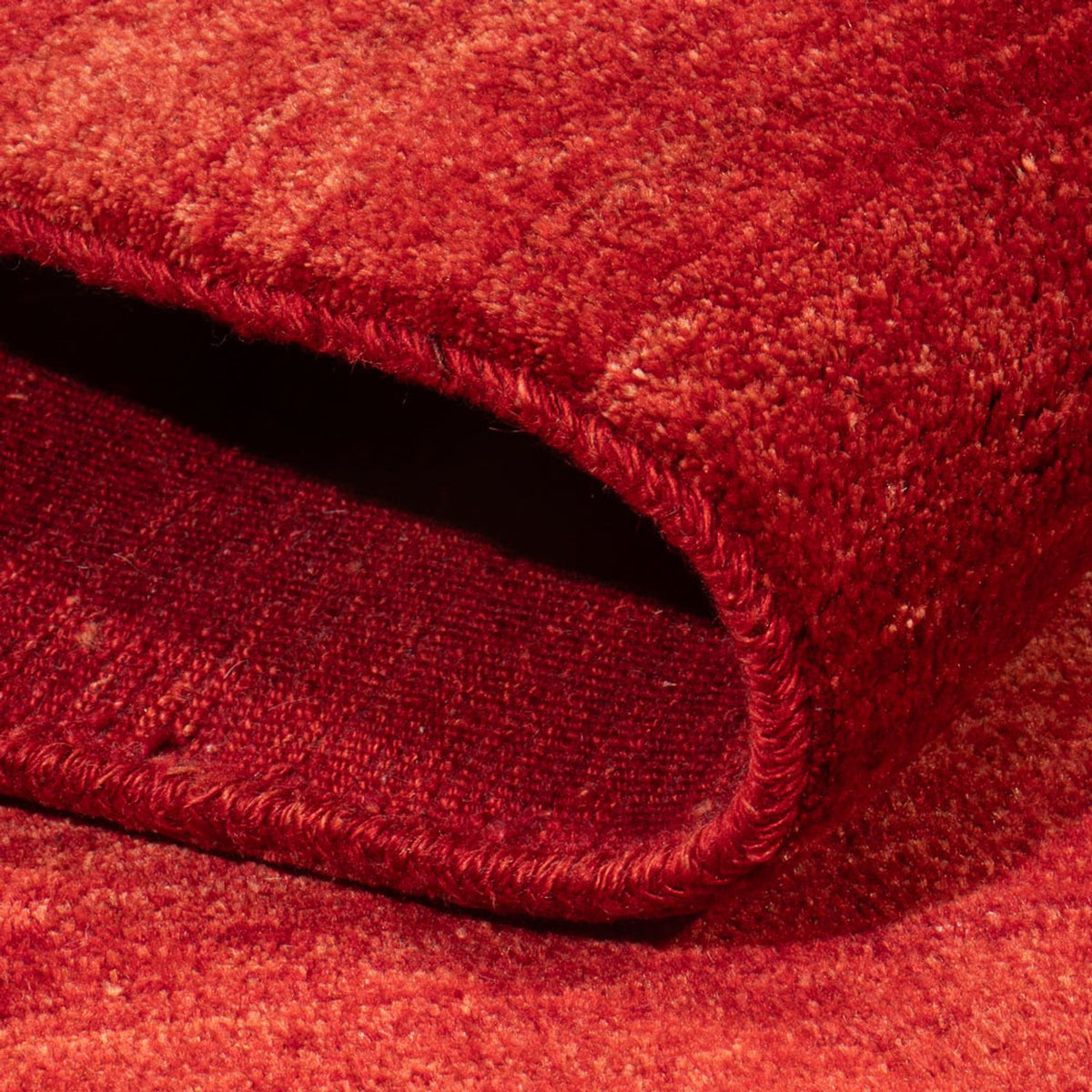 Tapis Gabbeh - Persan - 175 x 119 cm - rouge