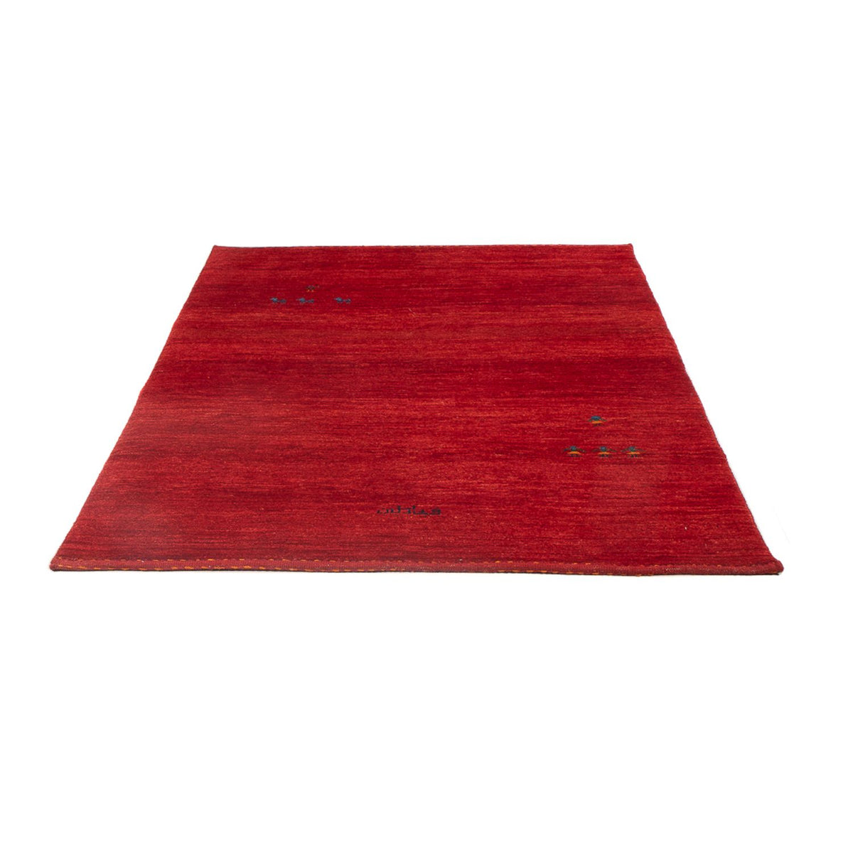 Tapis Gabbeh - Persan - 172 x 118 cm - rouge