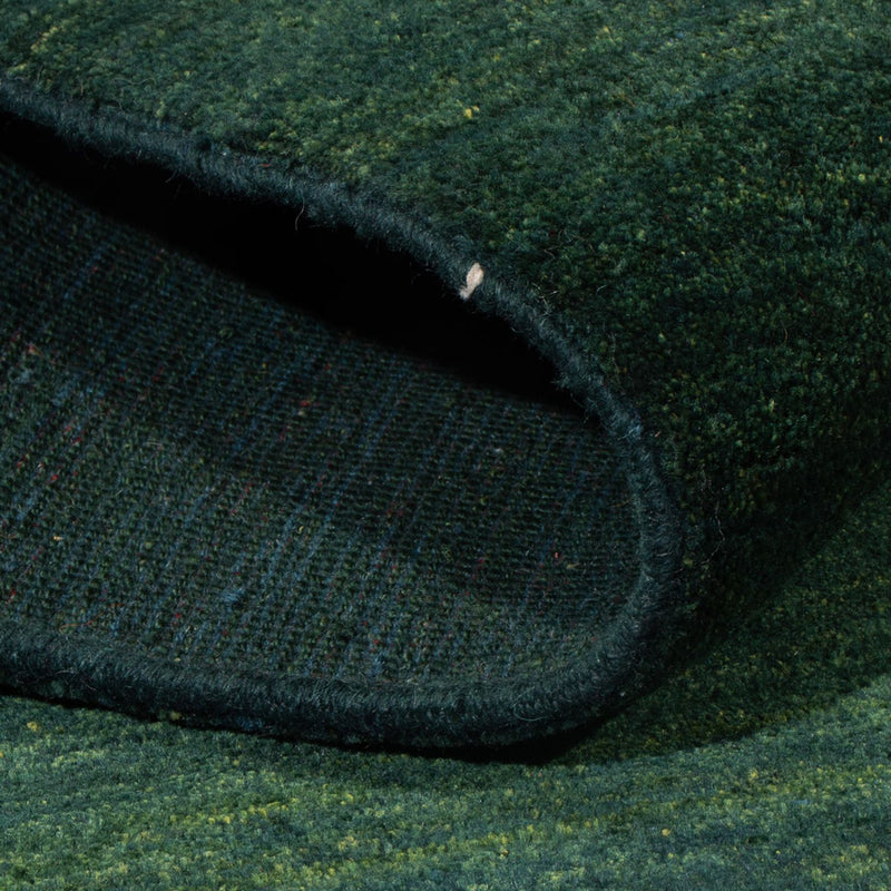 Tapis Gabbeh - Persan - 175 x 122 cm - vert foncé