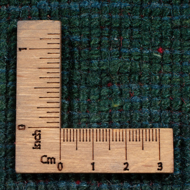 Tapis Gabbeh - Persan - 175 x 122 cm - vert foncé