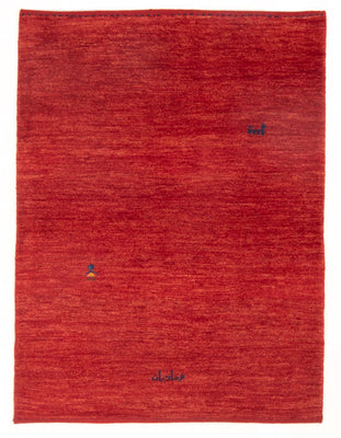 Tapis Gabbeh - Persan - 145 x 100 cm - rouge