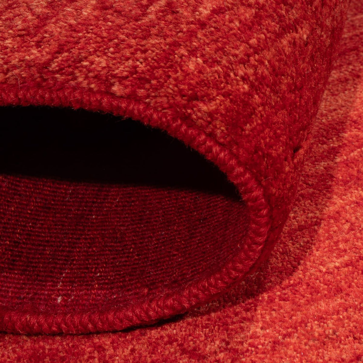 Tapis Gabbeh - Persan - 145 x 100 cm - rouge