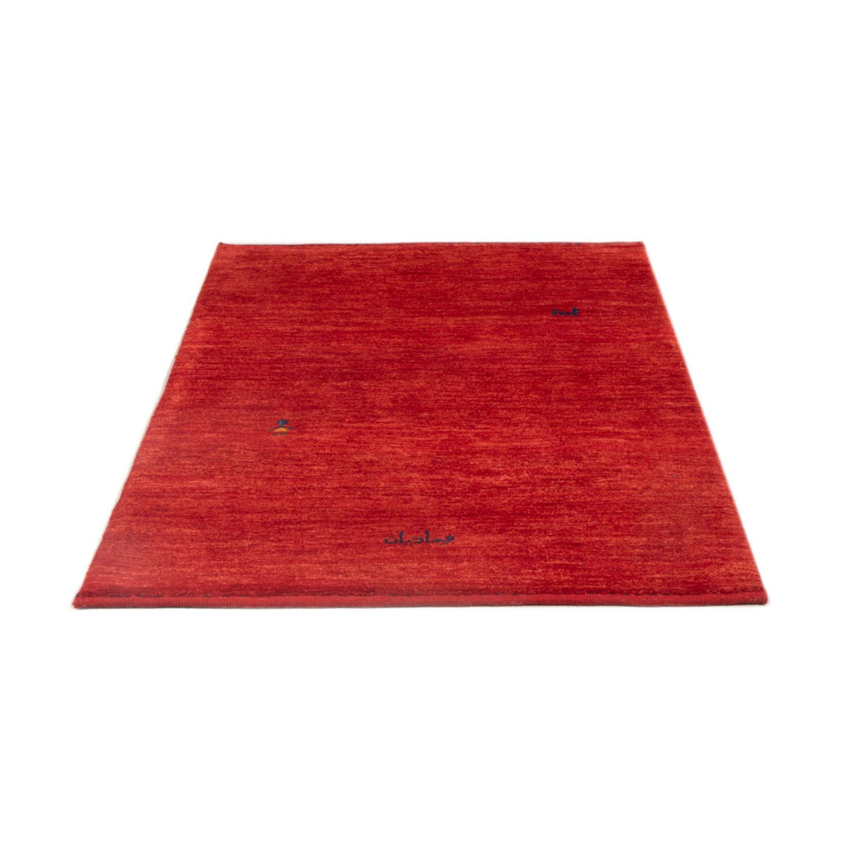 Tapis Gabbeh - Persan - 145 x 100 cm - rouge