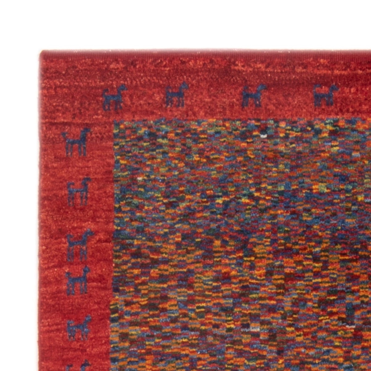 Tapis Gabbeh - Persan - 147 x 100 cm - multicolore
