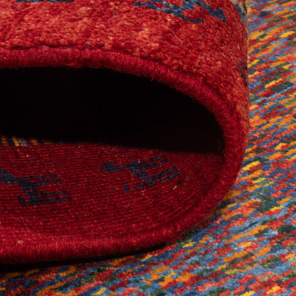 Tapis Gabbeh - Persan - 147 x 100 cm - multicolore