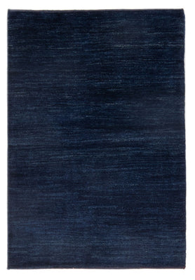 Tapis Gabbeh - Persan - 143 x 90 cm - bleu foncé