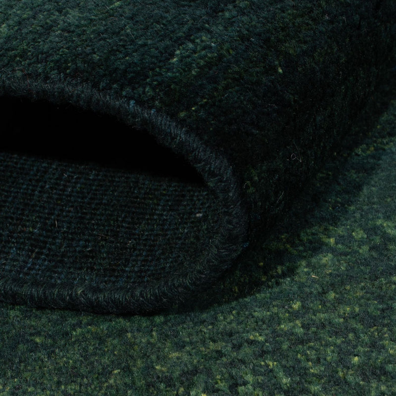 Tapis Gabbeh - Persan - 148 x 104 cm - vert foncé