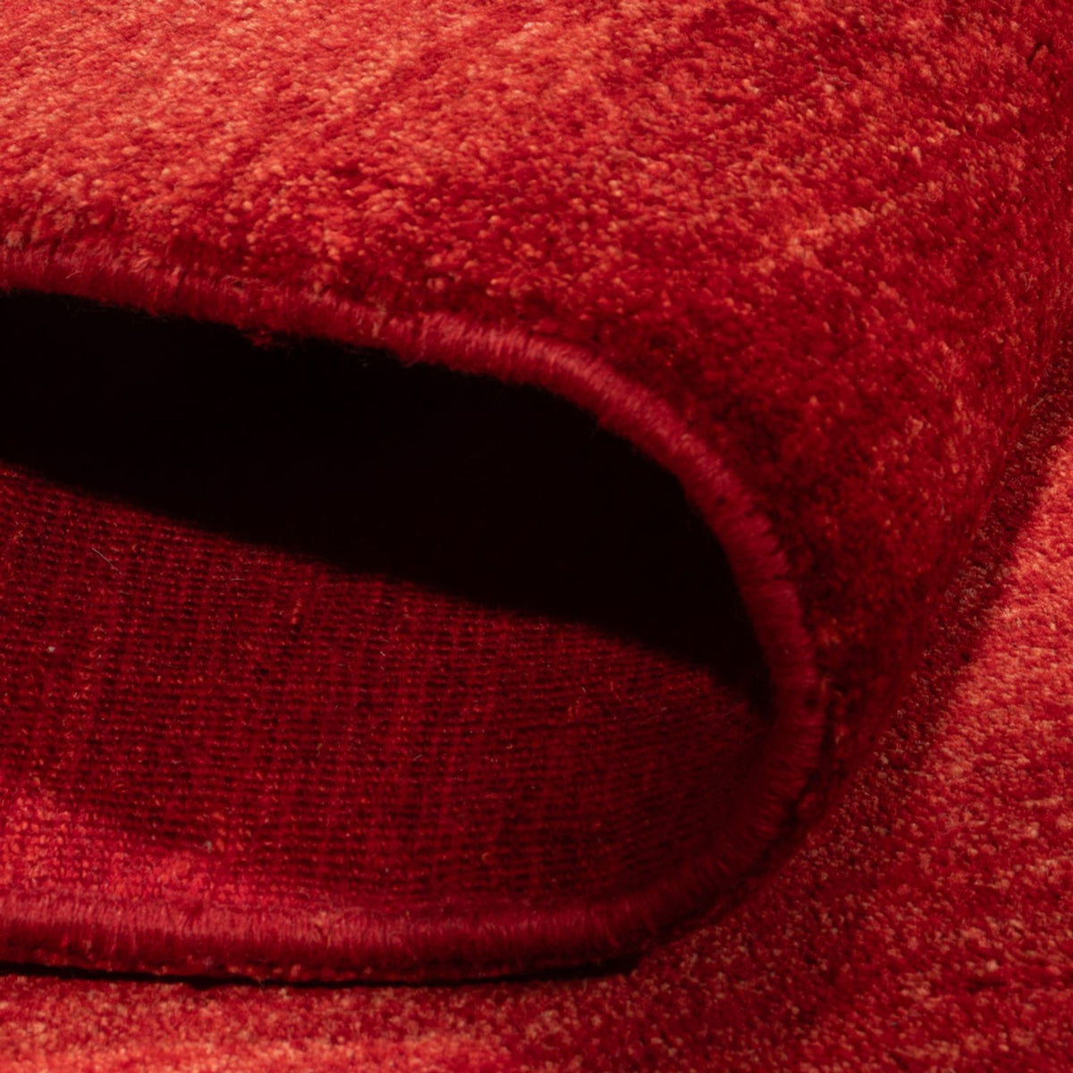 Tapis Gabbeh - Persan - 142 x 102 cm - rouge