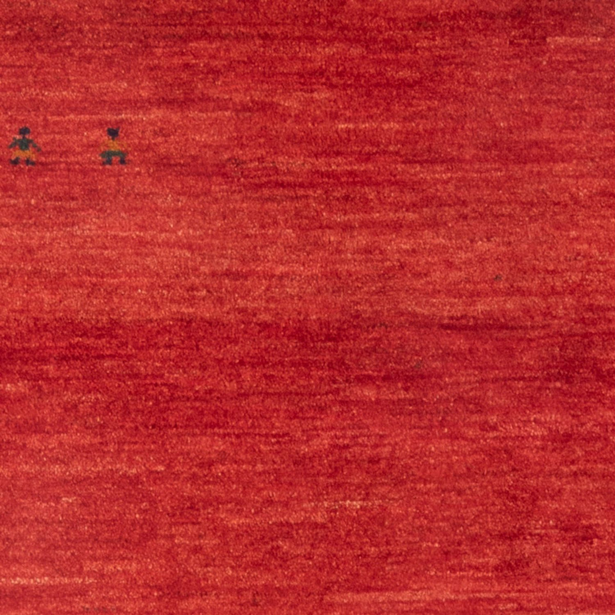 Tapis Gabbeh - Persan - 146 x 100 cm - rouge