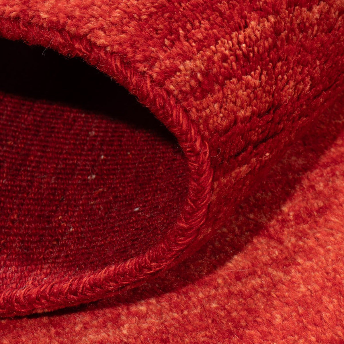 Tapis Gabbeh - Persan - 146 x 100 cm - rouge