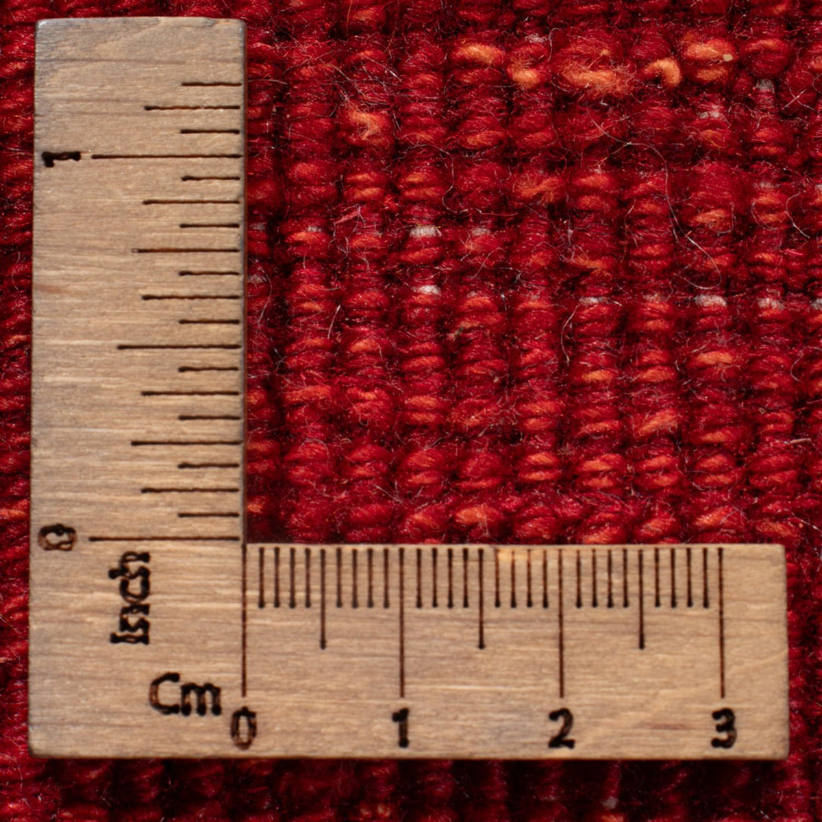 Tapis Gabbeh - Persan - 146 x 100 cm - rouge