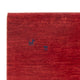 Tapis Gabbeh - Persan - 130 x 100 cm - rouge