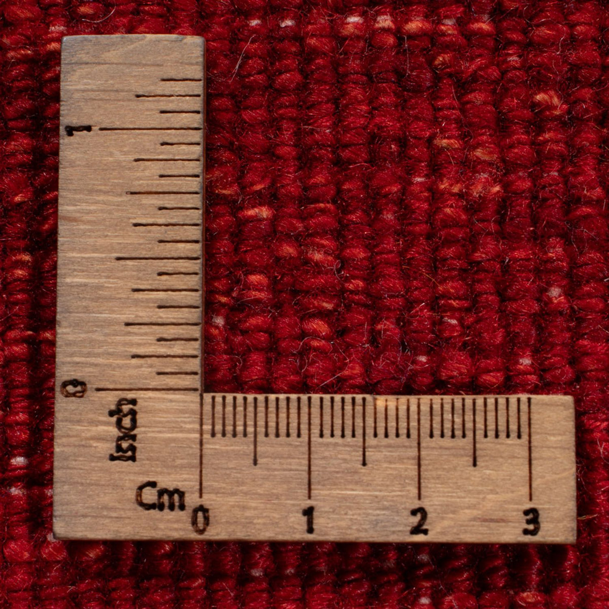 Tapis Gabbeh - Persan - 130 x 100 cm - rouge