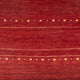 Tapis Gabbeh - Persan - 140 x 102 cm - rouge foncé