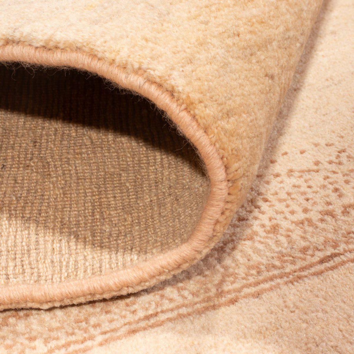 Tapis Gabbeh - Persan - 153 x 111 cm - beige clair