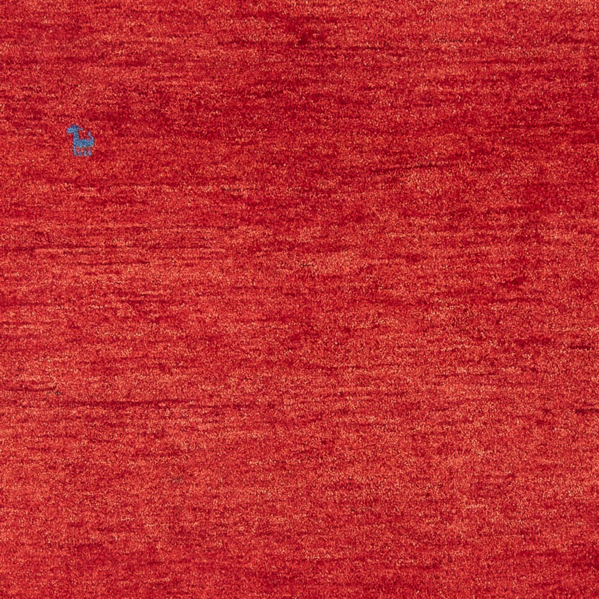 Tapis Gabbeh - Persan - 184 x 139 cm - rouge