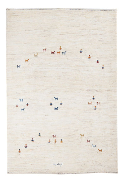 Tapis Gabbeh persan Tapis 126x178cm - Perserteppich Wollteppich