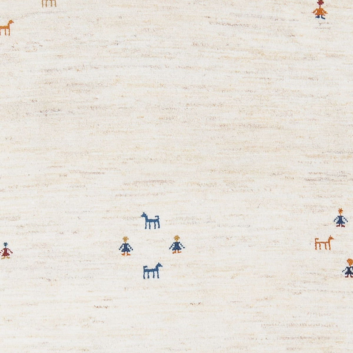 Tapis Gabbeh - Persan - 178 x 126 cm - beige