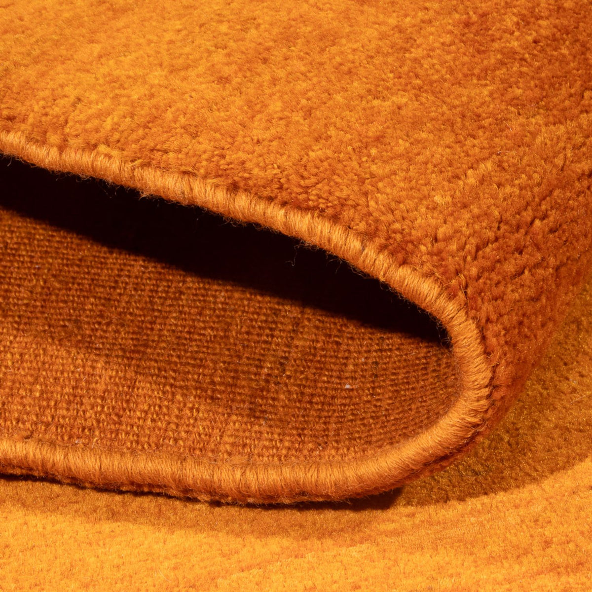 Tapis Gabbeh - Persan - 176 x 116 cm - orange