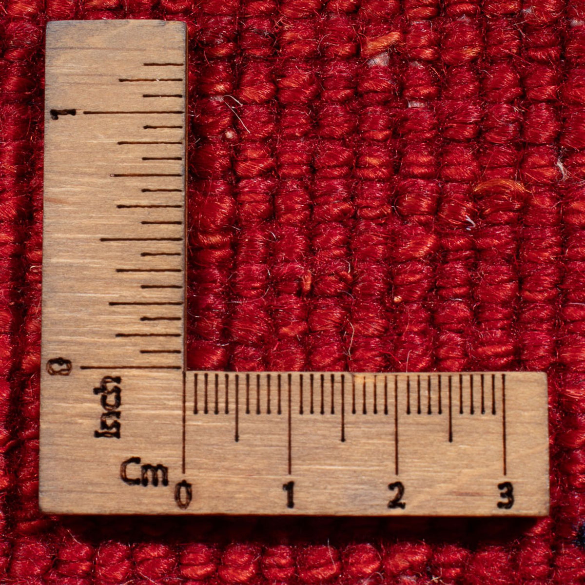 Tapis Gabbeh - Persan - 176 x 124 cm - rouge