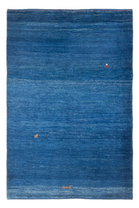 Tapis Gabbeh - Persan - 184 x 122 cm - bleu de mer
