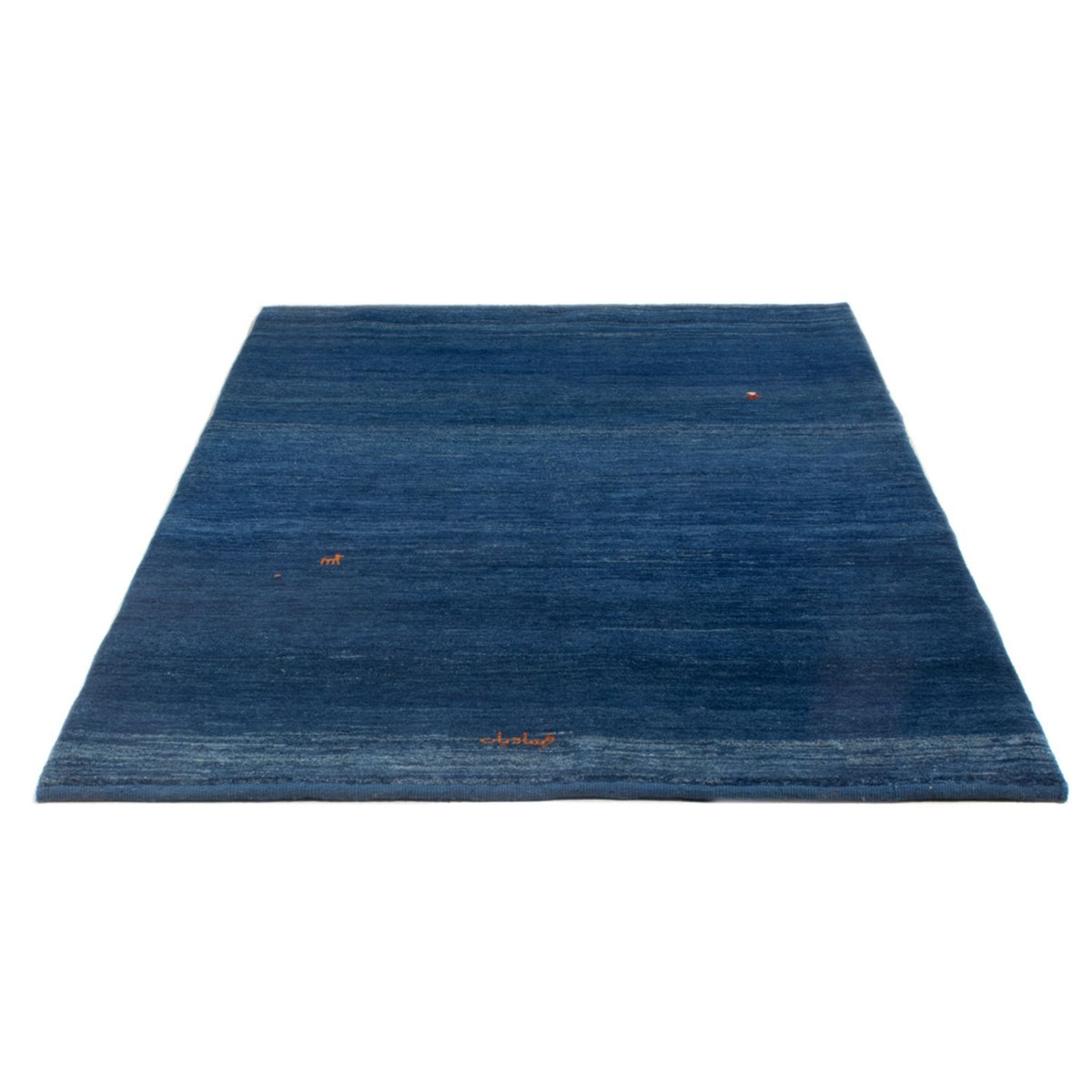 Tapis Gabbeh - Persan - 184 x 122 cm - bleu de mer